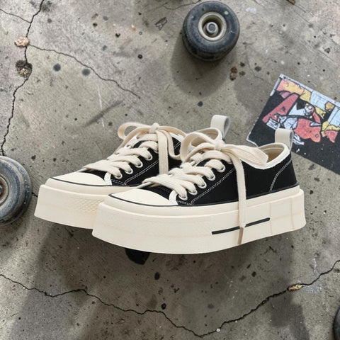 Low-Top Casual Flat Canvas Shoes