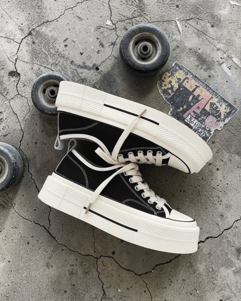 Low-Top Casual Flat Canvas Shoes