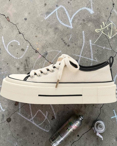 Low-Top Casual Flat Canvas Shoes