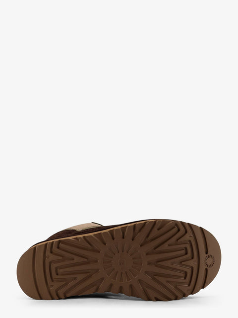 Lowmel suede and nylon sneakers