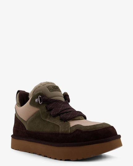 Lowmel suede and nylon sneakers
