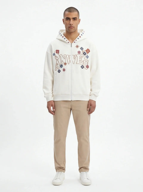 Premium Vorgewaschener Hoodie
