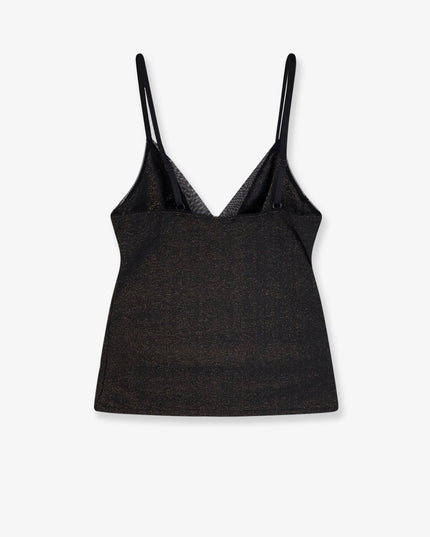 Lurex tank top and slip set