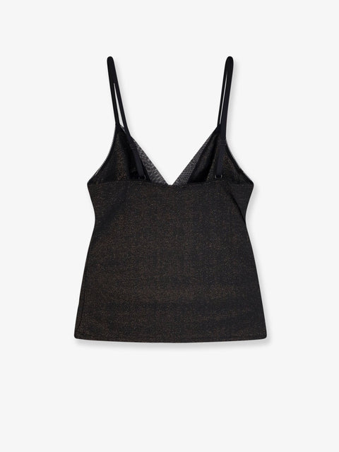 Lurex tank top and slip set