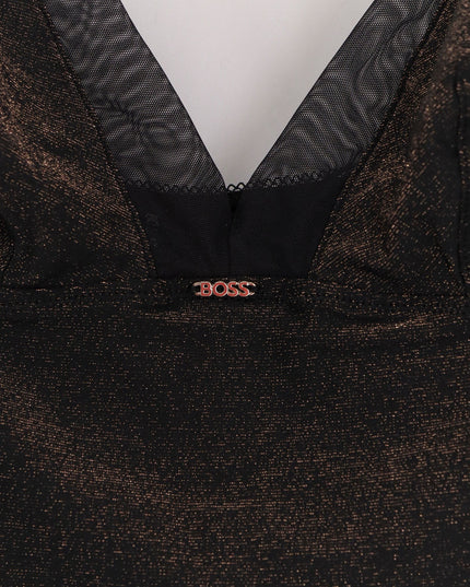 Lurex tank top and slip set