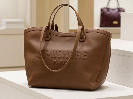 Embossed ST HONORÉ tote bag 