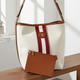 BALLY SIGN Stripe Shoulder Bag