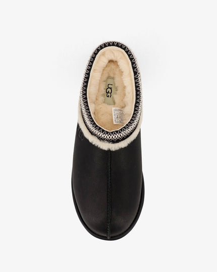 M Tasman Noir leather slip on