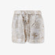 Maeve ramie shorts with floral motif