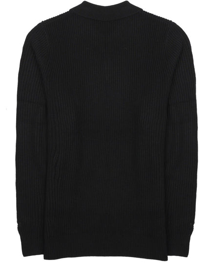MAGLIA CON COLLETTO A POLO
