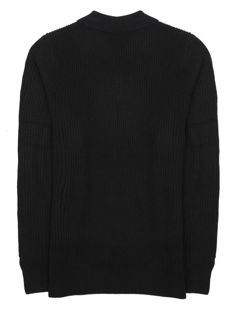 MAGLIA CON COLLETTO A POLO