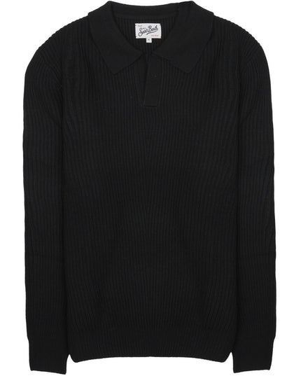 MAGLIA CON COLLETTO A POLO