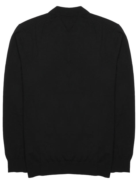 MAGLIA CON COLLETTO A POLO