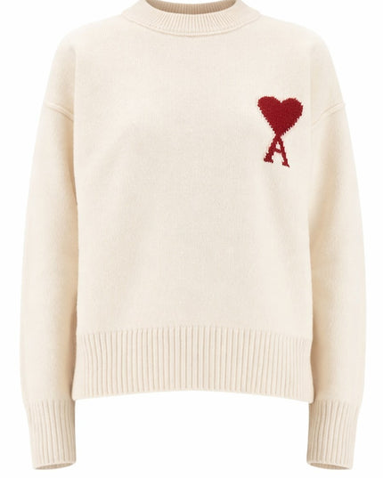 MAGLIA IN LANA CON LOGO