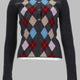 MAGLIA POLO A ROMBI