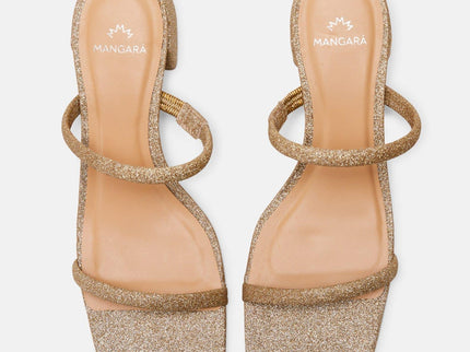 Maiate Textil-Mules Gold