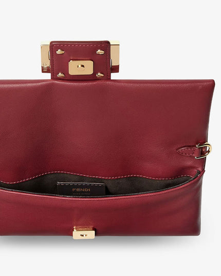 Mamma Baguette leather crossbody bag