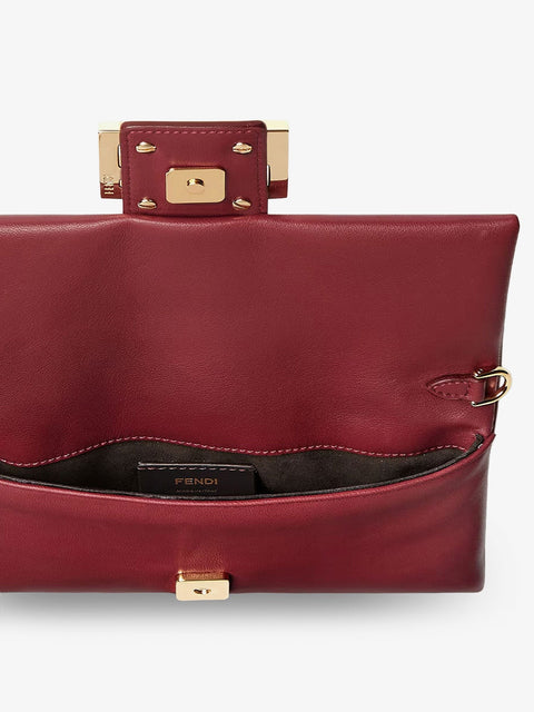 Mamma Baguette leather crossbody bag