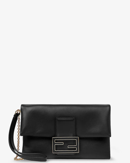 Mamma Baguette leather crossbody bag