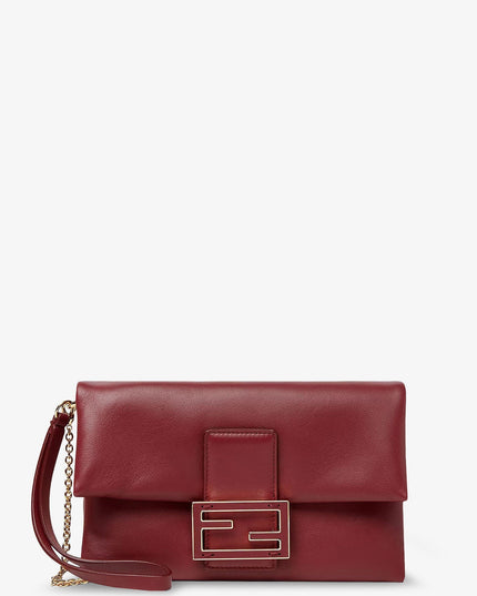Mamma Baguette leather crossbody bag