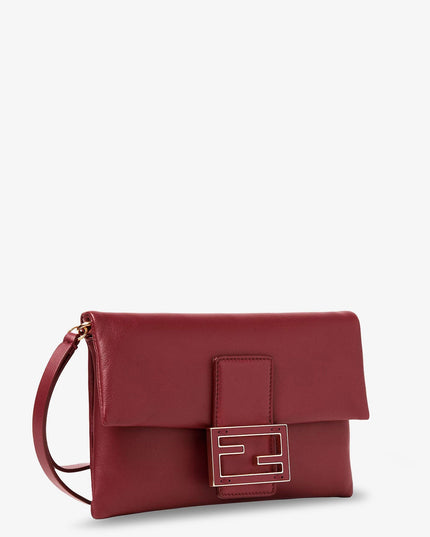 Mamma Baguette leather crossbody bag