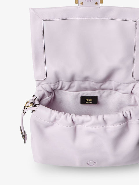 Mamma Baguette Medium leather crossbody bag