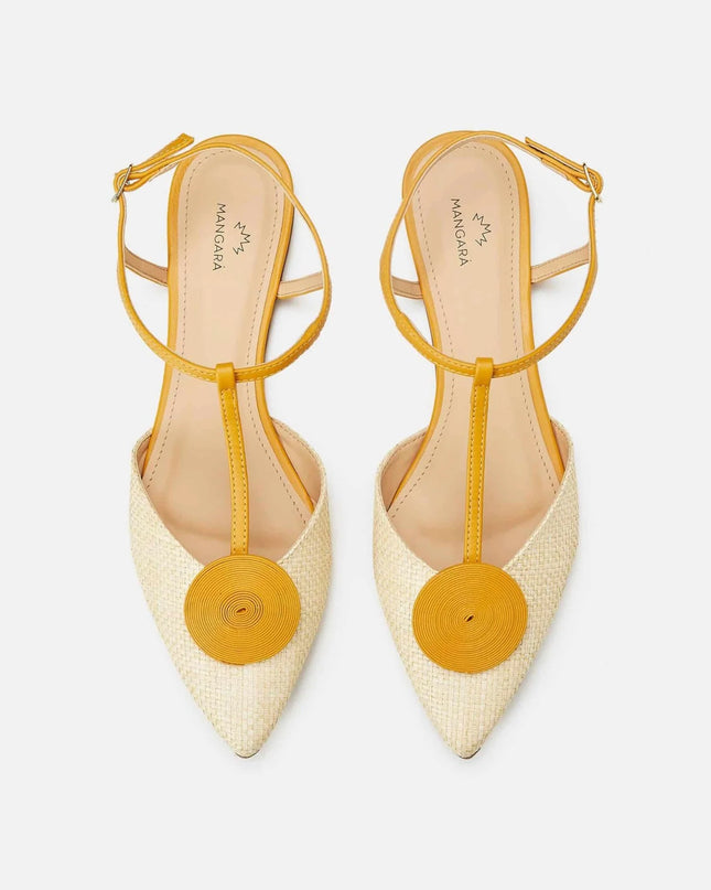 Acerola Textil-Sandalen – Natürlich Öko Flach