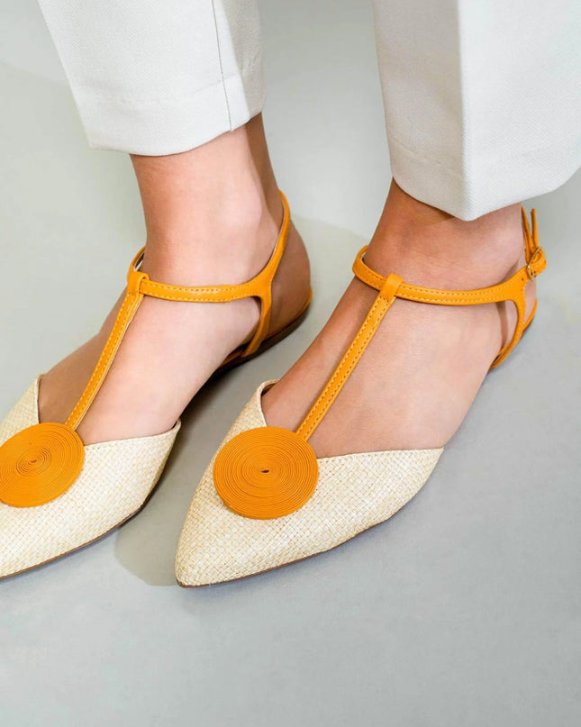 Acerola Textil-Sandalen – Natürlich Öko Flach