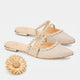 Mangará Amburana Women's Mules Beige - Sustainable-3
