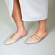 Mangará Amburana Damen-Mules Beige – Nachhaltig & Stilvoll