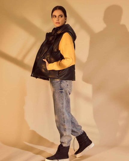 Mangárá Atelier | Andira Winterstiefel | Black