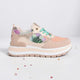 Modische Plateau-Sneaker (Violet Blossom)