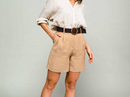 Baru Gold Leather Loafers – Flat Summer (Copy)