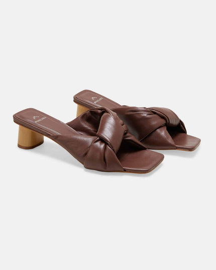 Mangará Carobá Mules – Schokobraunes Leder