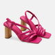 Cedro Kalbsleder-Sandalen Pink –