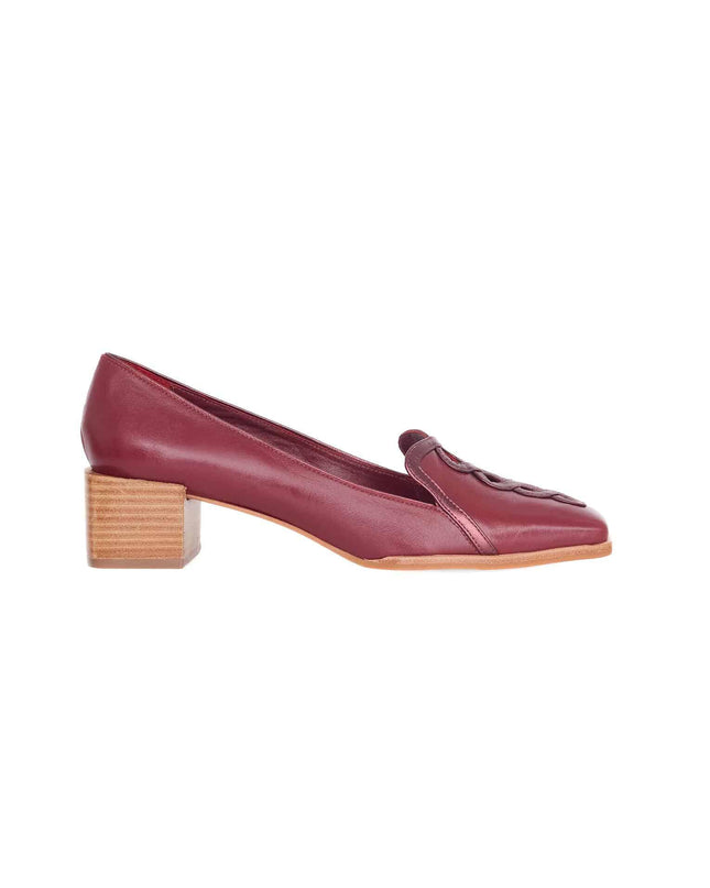 Mangará Cordía Loafers – Purple Kalbseder