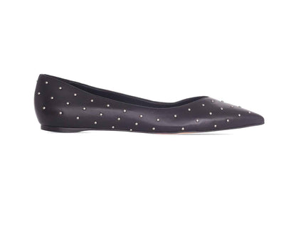 Mangará Hamelia Ballerinas – Schwarzes Leder