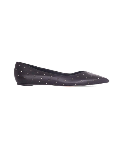 Mangará Hamelia Ballerinas – Schwarzes Leder