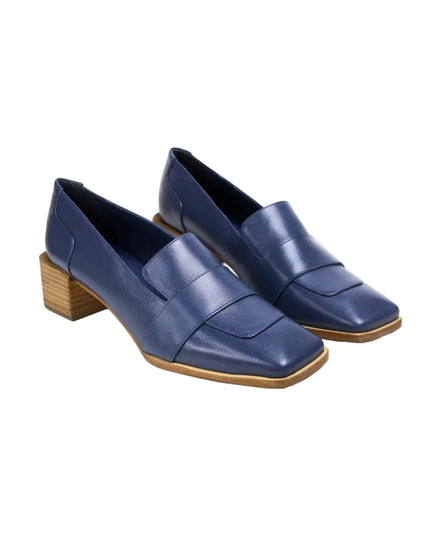 Mangará Louro Loafers – Blaues Kalbsleder