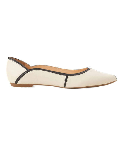 Beige Pitanga Women's Ballerinas-0