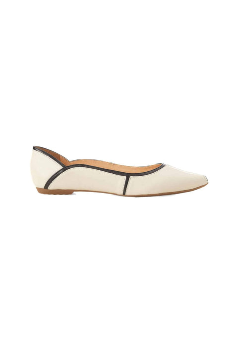Beige Pitanga Women's Ballerinas-0