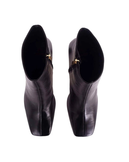 Senna Damen Leder-Boots | Black