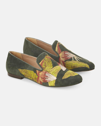 Mangará Wildleder Damen-Loafers – Elegante Flats