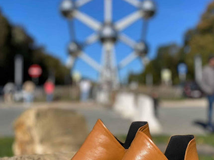 Maranta Lammfell-Stiefelette Karamell