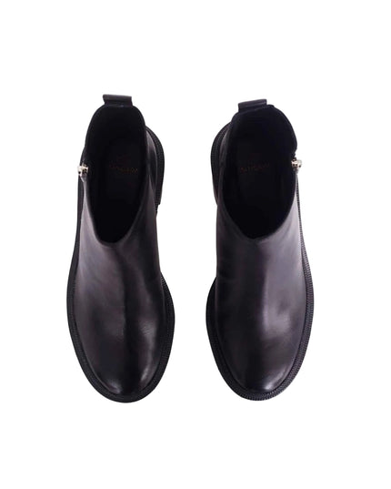 Sophora Damen Leder Ankle Boots | Black