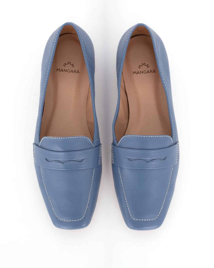 Mangará Atelier | Cipó Leder-Loafer | Blau