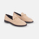 Caetê Kalbsleder-Loafer Beige