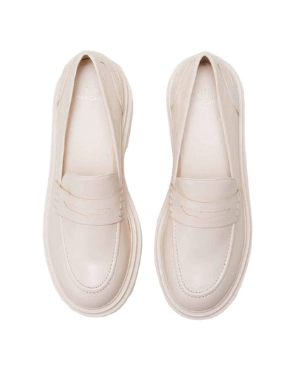 Mangará Carvalho Loafers – Off-White Leder