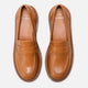 Carvalho Karamell Leder-Loafer