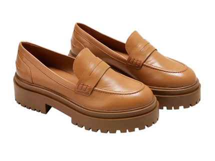 Carvalho Karamell Leder-Loafer